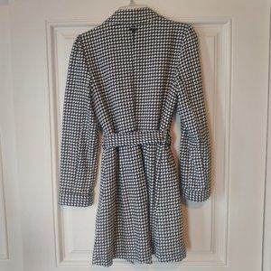 Roxy Houndstooth Black/White Coat